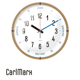 時計 バウハウス フォントウォールクロック CarlMarx WCL-006 BAUHAUS Fonts Wall Clock CarlMarx
