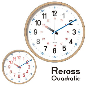 ���v �o�E�n�E�X �t�H���g�E�H�[���N���b�N Reross Quadratic WCL-001 WCL-002 BAUHAUS Fonts Wall Clock Reross Quadratic