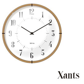 時計 バウハウス フォントウォールクロック Xants WCL-005 BAUHAUS Fonts Wall Clock Xants
