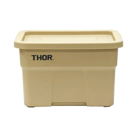 THOR large totes with lid 22L コンテナ ボックス 蓋付 収納 整理 大容量 丈夫 頑丈 スタッキング プラスチック ミリタリー アウトドア 屋外 インテリア ソー ラージトートウィズリッド Trsut トラスト社 シンプル かっこいい おしゃれ かわいい 送料無料