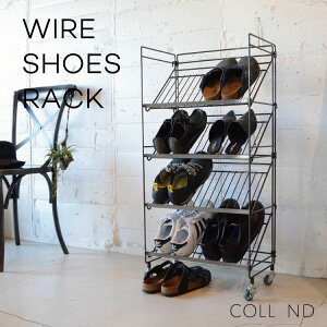 WIRE SHOES RACK C[V[YbN V[YbN C [ C[bN bN 4i LX^[t RpNg XbL ȃXy[X  
