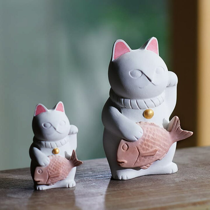 楽天市場】招き猫 soil MANEKINEKO ソイル マネキネコ S M おしゃれ  