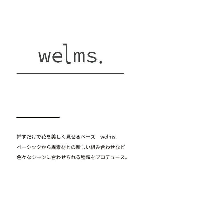 welms. Koti Vase F04-0086 F04-0087 F04-0088 フラワーベース コティ ベース 花瓶 一輪挿し 花器 ガラス バイカラー ツートンカラー 透明 クリア ミニ 小さい おしゃれ フォーアニュ welms. KOTI VASE (花瓶)