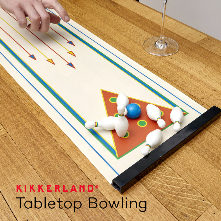 Tabletop Bowling テーブルトップボーリング KIKKERLAND キッカーランド KGG160 卓上ボーリング 卓上ゲーム テーブルゲーム ゲーム スポーツ パーティー 室内ゲーム おもちゃ