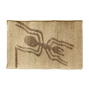 Nazca Jute Rug �i�X�J�W���[�g���O �i�X�J�̒n��G ���o�[�V�u�� �����L�[ �X�p�C�_�[ �R���h�� �i�`������ �x�[�W�� �R���p�N�g ���C�� �C���_�X�g���A�� �C���e���A ������� �O�~ �}�b�g ��