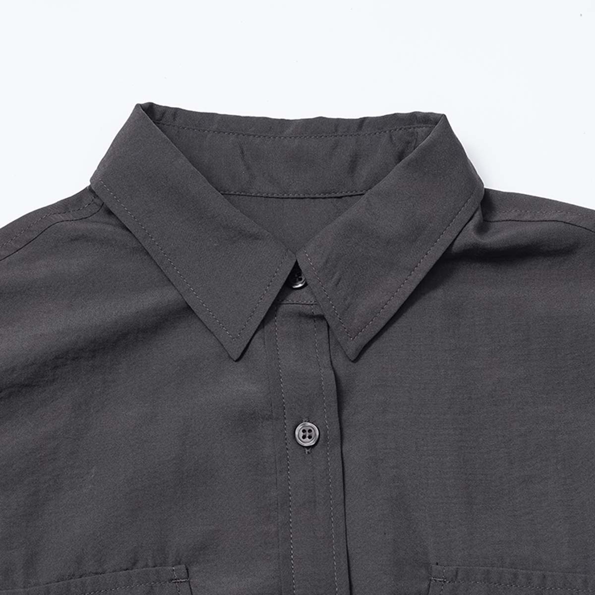 【yuki×for/cコラボ】速乾UVカットダブルポケットシャツレディースシワになりにくいリサイクルポリエステルサスティナブル24S/S春夏M/Lサイズ洗濯可for/cフォーシードキ子コラボ楽天room【メール便可】