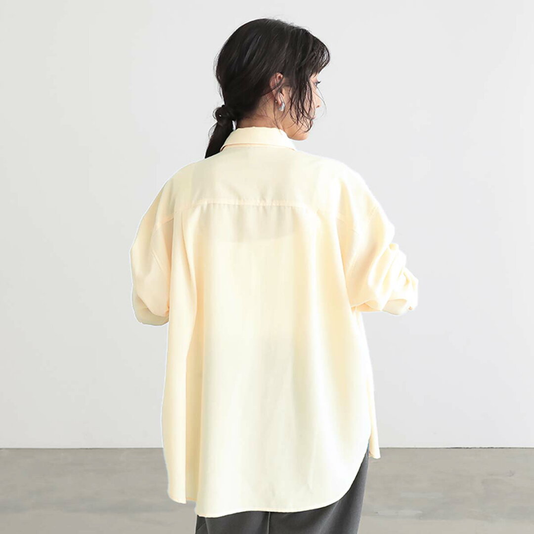 【yuki×for/cコラボ】速乾 UVカット ダブルポケット シャツ レディース シワになりにくい リサイクルポリエステル サスティナブル 春 夏 秋 M Lサイズ 洗濯可 for/c フォーシー ドキ子 コラボ 楽天room【メール便可】 - メイン画像 22