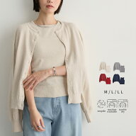 【最大60％OFFクーポン 16日9:59迄】コンパクト アンサンブル ニット ノースリーブ トップス タンクトッ…