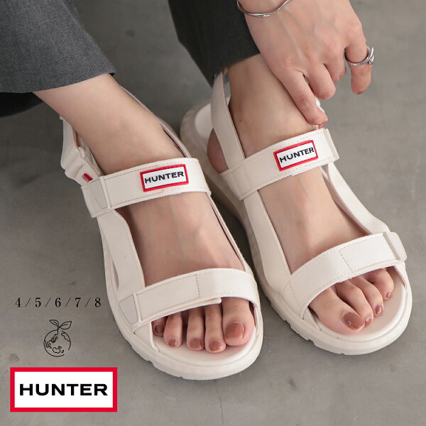 【最大20％OFFクーポン！16日9:59迄】HUNTER UNISEX EASY WEBBING STRAP SANDAL ハンター イージー SUMMER サンダル ストラップ スポーティー カジュアル ユニセックス 軽量 おしゃれ エコ 26SS 春 夏 秋 for/c フォーシー