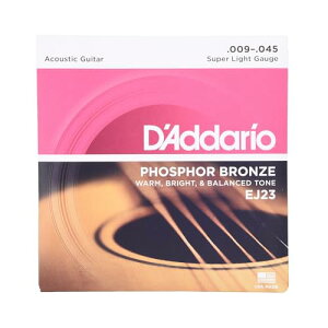 yzD'Addario __I AR[XeBbNM^[ tHXt@[uY Super Light .009-.045 EJ23 yKiz