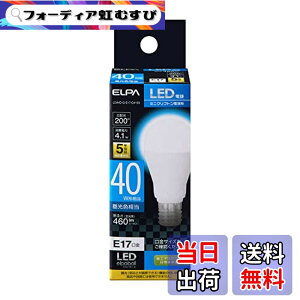 �y���������z�G���p(ELPA) LED�d���~�j�N���v�g���` E17 �����p LDA4D-G-E17-G4103