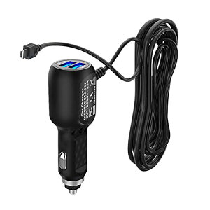 yzYFFSFDC VK[\Pbg[d VK[dP[u hCuR[_[pdP[u 2.4A+1A 12V/24V USB|[g miniUSB hCuR[_[/GPS/^ubg/ԍڗ①/X}z