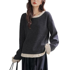 �y���������z[MEME XTRA] ���f�B�[�X �g�b�v�X ���� T�V���c �v���I�[�o�[ �X�E�F�b�g �j�b�g ���� �t������ ���[�X �_�炩�� �V���v�� ������� ���킢�� ��i �y�� ���S�n �J�W���A�� �������