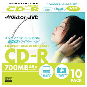 yzVctor CD-R 48{ ChzCgv^u 10 [CD-R80PF10]