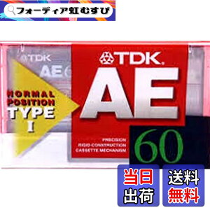 �y���������zTDK �J�Z�b�g�e�[�v �������݌v 60�� AE-60F