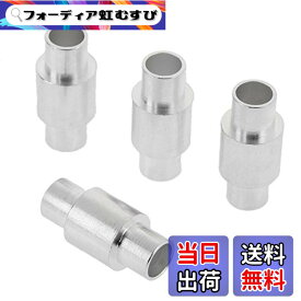 【送料無料】10個入り ベアリング インラインスケート ローラースケートホイール スペーサー 修理ツール アルミ製 交換部品 シルバー 23.5mm