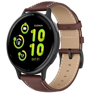 �y���������z[LanQii] ���U�[�o���h 20mm Garmin Vivoactive 6 / Vivoactive 5/ Forerunner 165 /165 Music /245/645/Garmin vivomove Trend/Sport �Ή� �o���h �v�� PU���U�[�f�� �x���g �\�t�g ���f�B�[�X&�����Y �������v�x��