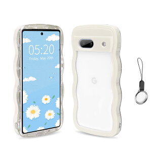 �y���������zHILEGENER Google Pixel 7A ���킢�� �P�[�X �g��t���[�� ���˂��� �ϏՌ� �O�[�O�� �s�N�Z��7A 6.1�C���`�p����~�� �X�}�z�P�[�X�E�F�[�u �f�U�C�� ��Ƀt�B�b�g �X�}�z�J�o�[ �؍� 