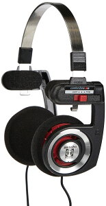 �y���������zKoss Porta Pro �I���C���[�w�b�h�t�H�� �P�[�X�t�� �u���b�N