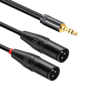 yzluxferre xlr 3.5 mm ϊ }CN [q ϊ P[u 1m xlr to 3.5mm XeI~jvO xlr P[u 3.5 mm XLR X  R[h }CN Xs[J[ Av ~LT[ J ɑΉ