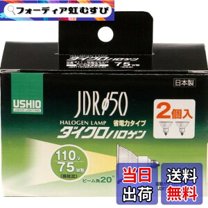 �y���������zELPA �_�C�N���n���Q�� 75W�` E11 ���p 2�� G-168NH-2P (JDR110V65WLM/K-2P)