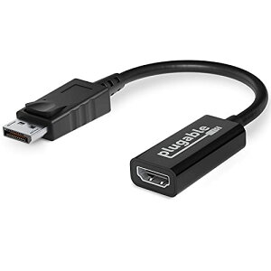 yzPlugable DisplayPort - HDMI ϊA_v^[AANeBu HDMI 2.0 Ή DisplayPort |[gڃVXe݊ 4K@60HzΉ