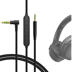 yzGeekria P[u ݊ I[fBIR[h {[Y Bose QuietComfort SE QC45 QC35 II ANC700 QuietComfort UltrawbhzP[uA2.5mm ɓK CC}CNƉʃRg[ 1.2 m
