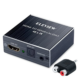 yzELEVIEW HDMI  4K HDCP1.4 fW^ yPS4/Nintendo SwitchmFς݁z  IveBJ SPDIF 3.5mmXeI AiO fW^I[fBI EHD-047N