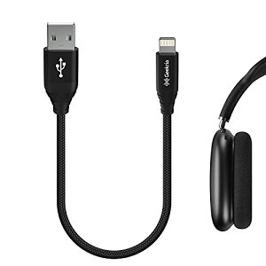 yzGeekria [dP[u ݊ USB [dR[h USB to Lightning Abv Apple AirPods Max, AirPods Pro, AirPods 2, AirPods, r[coChN^[h Beats Solo Pro, Powerbeats Pro, Powerbeats, BeatsX ɑΉ (