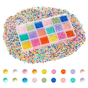 yzPandaHall 5400 ۋ Ȃ ANr[Y Wr[Y 18F F ۏ r[Y nhCh |pi Ntg ANZT[p[c lCp[c i3.5mm 4mmj