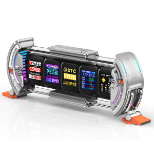 yzDivoom Times Gate uv  fW^ sNZA[g/Av/5̃JX^}CY\ RGB XN[/WiFiڑ/Q[[̑/@\ 36*21*11.8cm FFVo[ATC