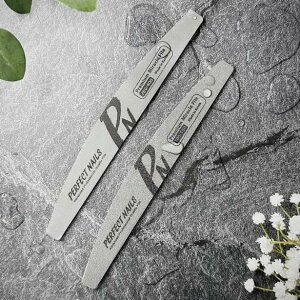 �y���������z�y2�{�g�z���͒����� ���i�v�I�Ɏg����s�v�c�Ȃ₷�� PERFECT NAILS �~���N���t�@�C�� �h�� ���ŉ� �n�[�t���[�� 2�{�� �܂₷�� �l�C���t�@�C�� ������ �񖇒ܗ\�h �ܐ؂� #100/#180