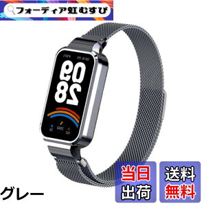 �y���������z[LanQii] �o���h �p�� �V���I�~ �p�� Xiaomi Band 9 Active/�p�� Xiaomi Redmi Smart Band 3 �Ή� ���v�o���h ���C�o�b�N�� �X�g �}�O�l�b�g ���b�v ���b�V���D�� �r���v�o���h �����x���g �g�X�e