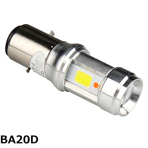 �y���������z�o�C�NLED�w�b�h���C�g H4 Hi/Lo H4BS(BA20D)-�|�[�y(POOPEE) 12W DC9-85V Bridgelux COB�`�b�v 1200LM �h�� ���P�x �z���C�g&�u���[�G���W�F�� ���������p