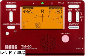 �y���������zKORG �`���[�i�[/���g���m�[�� TM-60