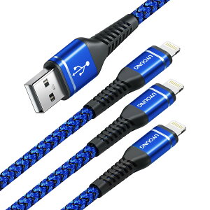 yzUYOUNG LightntingP[u 2M iPhone [dP[u 3{ USB-A CgjOP[u ϋv Apple }[d R[h iPhone 14/13/12/11/ se/Pro/XS/Max/XR/X/8 Plus/7 Plus/ 6s Plus/5 s/iPad Air/iPad mini/iPodΉ