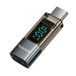 yztoocki USB-C to USB-C LEDfBXvCt ϊA_v^ 1 PD 100W}[d Vo[ ^CvCP[u d͕\A_v^ Quick charge MacBook/Phone/Pad/Galaxy/Xperia/XiaomiȂUSB-C@Ή