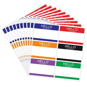 yzHybsk OV[ ɓ\ DV[ 60 菑 l[x hello my name is 6F OXebJ[ wZAItBXAcpAޗpi89x60mmC6F)