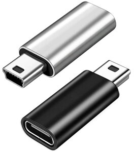 yzUSB C to Mini USB A_v^ 2pbN ^CvC (X) Mini USB (IX) ւ̕ϊRlN^ Type-C to miniϊA_v^[ fW^JARs[^AGPSɑΉ USB C to ~jUSBA_v^
