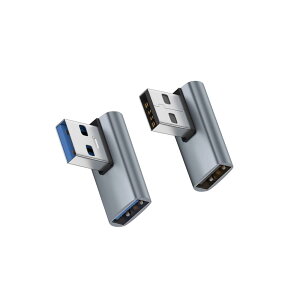 �y���������zUSB 3.0 �ϊ��A�_�v�^ L�^ �A�_�v�^ 10Gbps �����f�[�^�`���A�_�v�^ USB Type A L���^�ϊ��A�_�v�^ ���^ �y�� USB A�I�X - USB A ���X �����d���f�[�^ �r�f�I�A�_�v�^�[ 2�Z�b�g (�������E