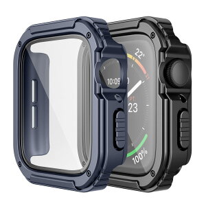 �y���������z2������ Adepoy �R���p�`�u�� Apple Watch Series 6/5/4/SE 40mm �p �P�[�X ��� �A�b�v���E�H�b�`�P�[�X �S�ʕی�J�o�[ �ϏՌ� �X�|�[�c�P�[�X ���� �Ռ� �z�� ���h�~ Apple watch �P�[�X 40mm