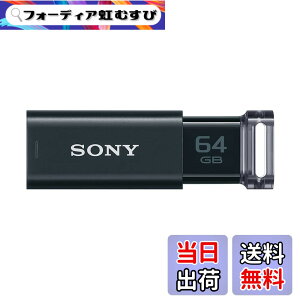 �y���������z�\�j�[(SONY) USB������ USB3.1 64GB �u���b�N �L���b�v���X USM64GUB [�������K�i]