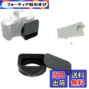 �y���������zJJC ���^�� �����` LH-XF27 �����Y�t�[�h + �t�[�h�L���b�v XF 23mm F2.8 R WR/ Fujinon XF 27mm f/2.8 R WR/ Fujinon XF 27mm f/2.8�����Y �p LH-XF27 �݊� �U39mm�ی�t�B���^�[ �����\