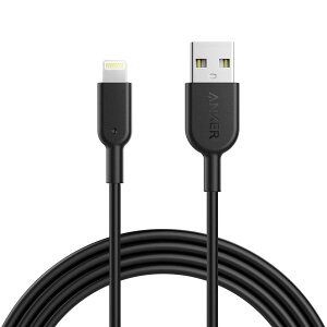 yzAnker PowerLine II CgjOUSBP[uyApple MFiF؎擾 / ϋvziPhone / iPad / iPodeΉ (1.8m ubN)