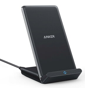 yzAnker PowerWave 10 Stand CX[d QiF iPhone 16V[Y / 15V[Y / 14V[Y Galaxy eΉ ő10Wo (ubN)