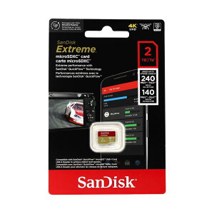 �y���������zSanDisk Extreme microSDXC UHS-I�J�[�h 2TB �ő�240MB/�b�̓ǂݎ�葬�x��140MB/�b�̏������ݑ��x(�A�_�v�^�[�Ȃ�)