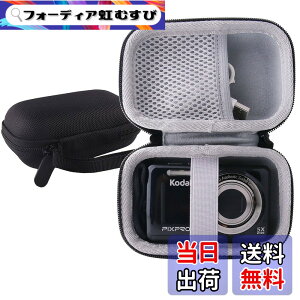 �y���������zWERJIA ���[�P�[�X�p�� Kodak(�R�_�b�N) FZ43/ FZ53/FZ55/FZ45 �R���p�N�g�f�W�^���J�����ی���[�P�[�X (�u���b�N)