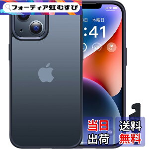 �y���������z�y�ČRMIL�V�K�i�E�w��h�~�zCASEKOOiPhone 14 / 13 �p �P�[�X 6.1 �C���` (�}�b�g�u���b�N)