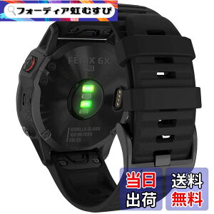 �y���������z26mm �V���R���E�H�b�`�o���h �ւ��x���g �͂ɓK�� GARMIN(�K�[�~��)Fenix 7X / Fenix 6X / Fenix 5X / Enduro 2 / epix Pro 51mm / D2 Delta PX�p ���� �x���g �N�C�b�N�����[�X�u�����t�� �K�[�~�� In