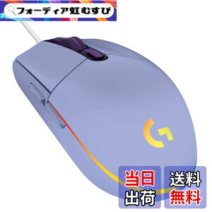 �y���������zLogicool G �Q�[�~���O�}�E�X G203 �L�� �Q�[�~���O �}�E�X USB �ڑ� G203-LC �y�� 85g LIGHTSYNC RGB 6�v���O�����{�^�� ���C���b�N PC windows mac �������K�i �y �t�@�C�i���t�@���^�W�[ XIV 